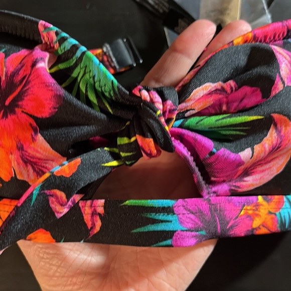 Tropical Victoria Secret Bandeau Bathing Suit Top - Picture 2 of 4